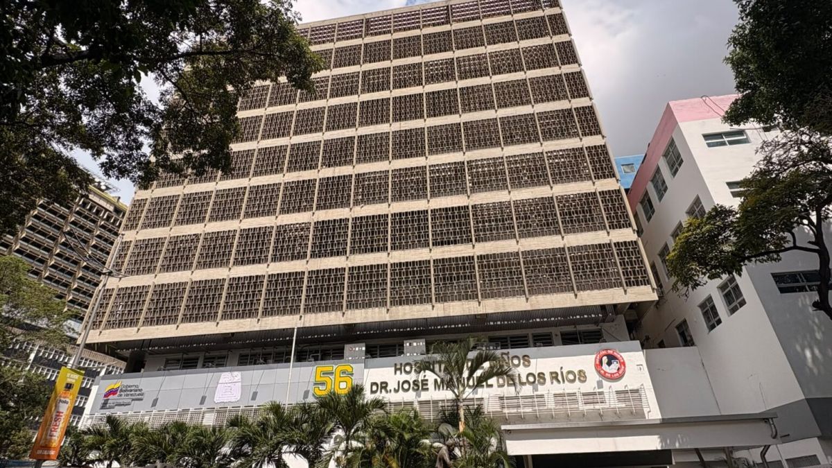 Trabajos de rehabilitación en el Hospital de Niños J.M. de los Ríos