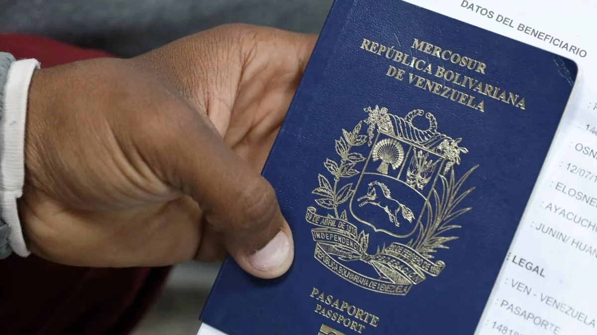 Pasaporte venezolano