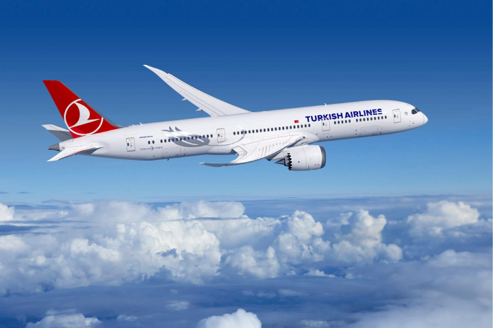 Avión de Turkish Airlines