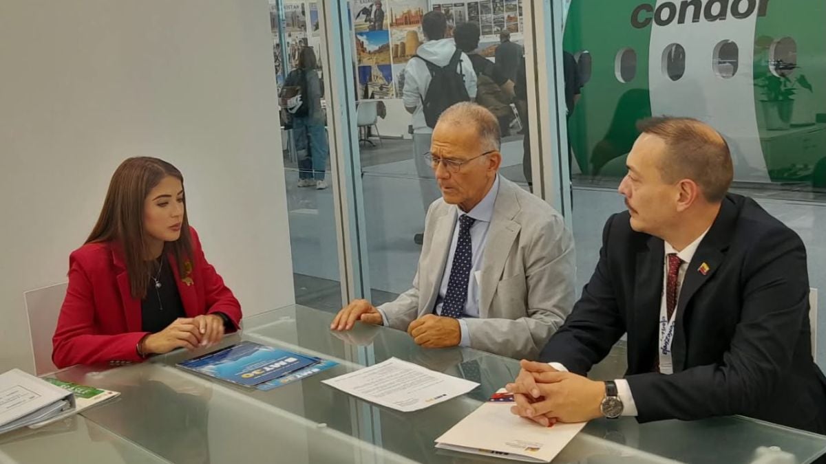 Reunión de autoridades de turismo de Venezuela con organizadores de la BMT en Nápoles