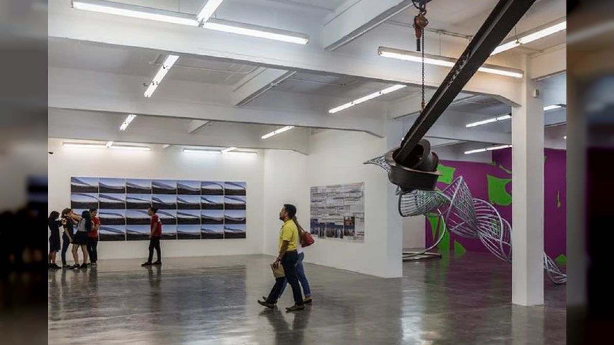 Sala de exposiciones del Centro de Arte Los Galpones